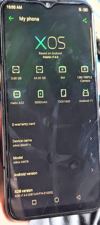 Infinix Smart 6