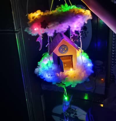 fairy house wall hanging