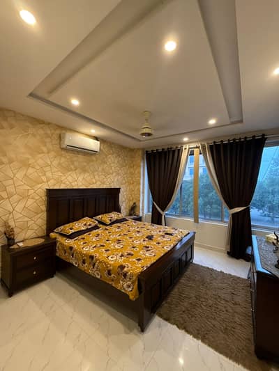 One Bed Fully Furnished Apartment For Rent In Iqbal Block Bahria Town Lahore