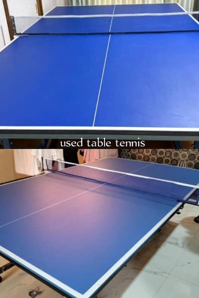 Table Tennis Table – Foldable & Sturdy | Excellent Condition