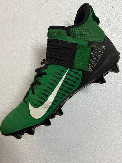 Nike Alpha Menace Pro 2 Mid Football Cleats Pine Green
