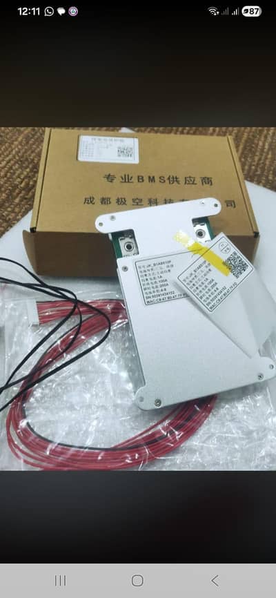 LCD Display, JK Smart BMS ,JK inverter Bms, Lithium Battery cells etc.