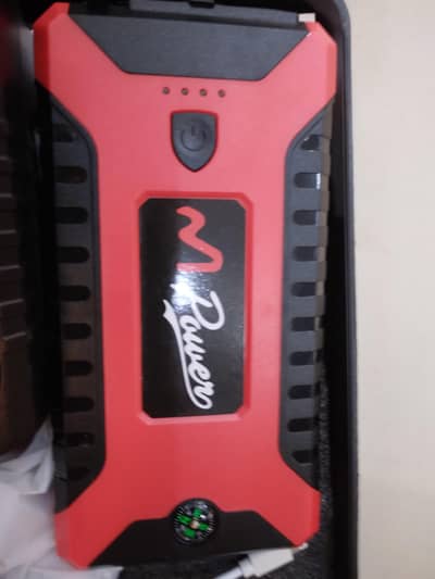 Jump Starter Power Bank for car and home use for mobile