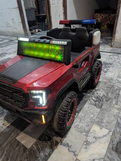 Kids Electric Police SUV Ride-On Car – Excellent Condition