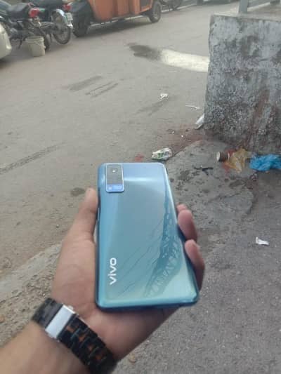 Vivo Y51s with box and charger 8/128
