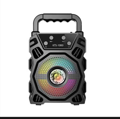 Bluetooth Speaker Black Aluminium Portable Party Use