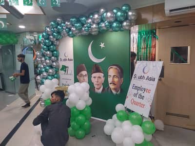 14 August Event Planner balloon decorations birthday party anniversary