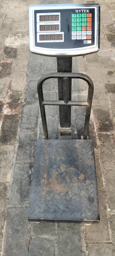 digital scale.