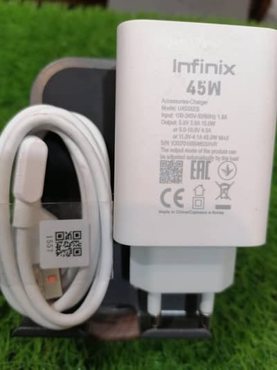 Infinix 45w original charger Cable