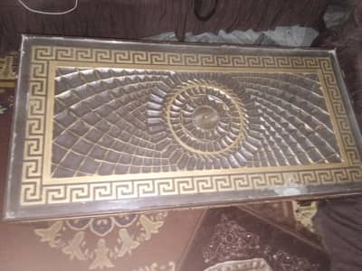 Versace design Center Table with 2 side tables very less used