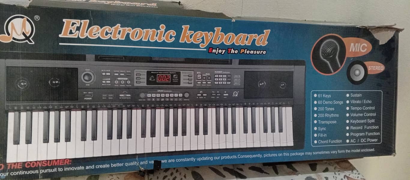 Electronic keyboard 2