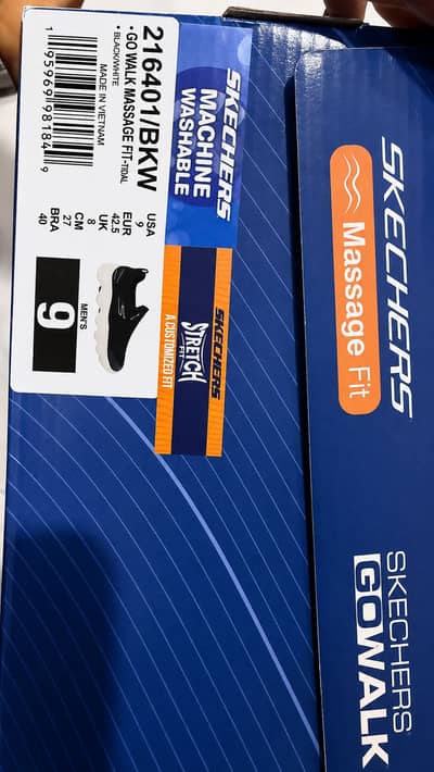 Skechers GO WALK Massage Fit – Tidal (100% Original)