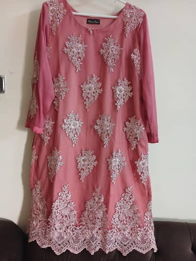 New 3 piece Party wear Dress by Humma Faisal