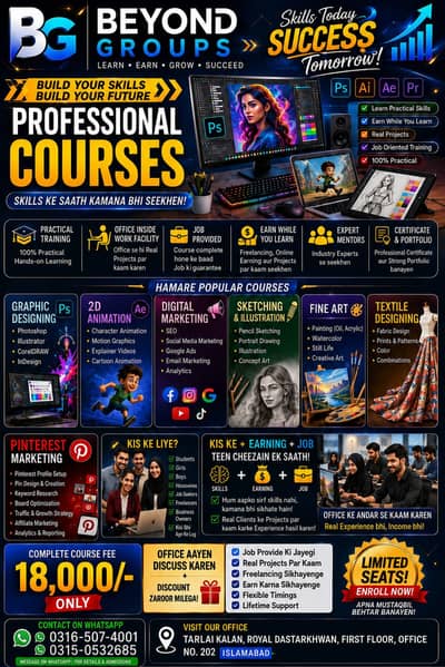 TURN YOUR SKILLS INTO YOUR FUTURE!