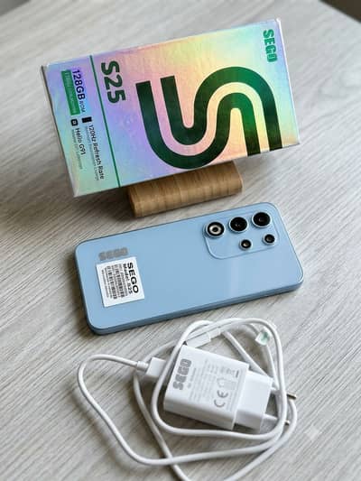 Sego S25 (128GB ROM / Helio G91) - Complete Box & Charger - 10/10 Cond