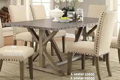 dining table set(4-6-8 seatar dining set