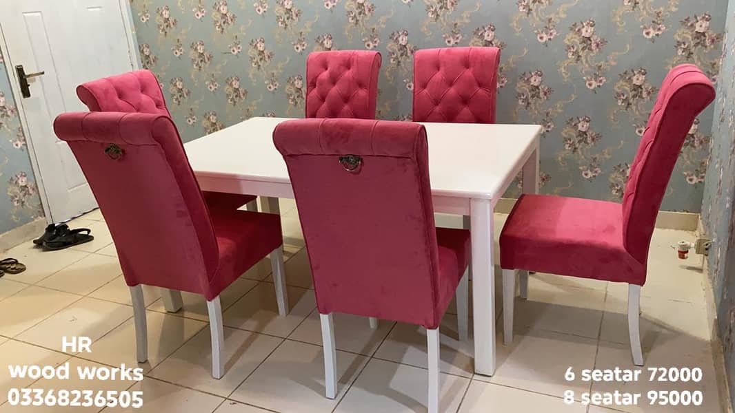 dining table set(4-6-8 seatar dining set 1
