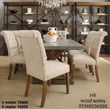 dining table set(4-6-8 seatar dining set 2