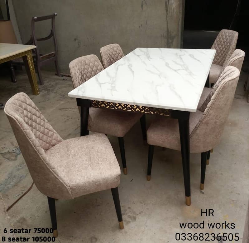 dining table set(4-6-8 seatar dining set 3