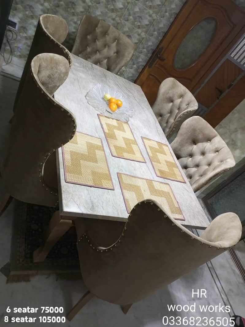 dining table set(4-6-8 seatar dining set 4