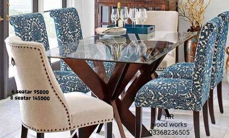 dining table set(4-6-8 seatar dining set 6