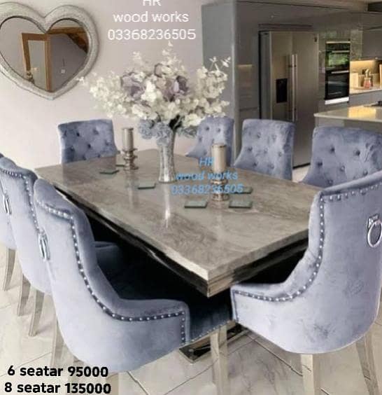 dining table set(4-6-8 seatar dining set 11