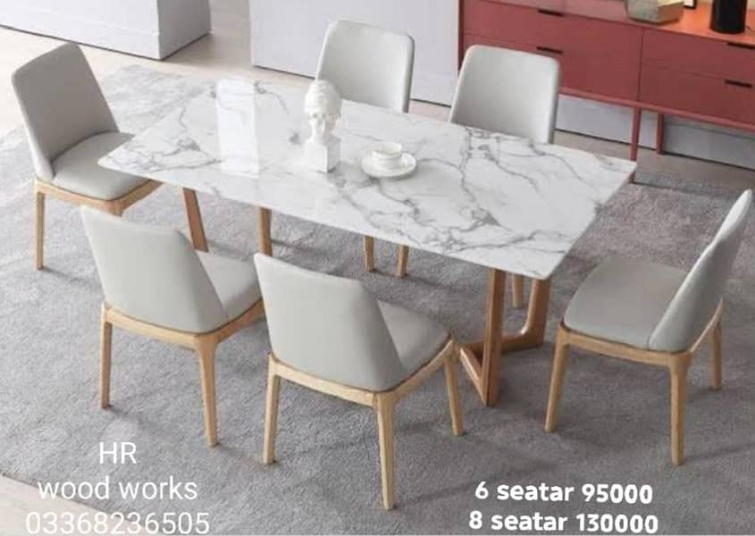 dining table set(4-6-8 seatar dining set 14