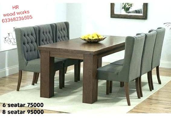 dining table set(4-6-8 seatar dining set 15