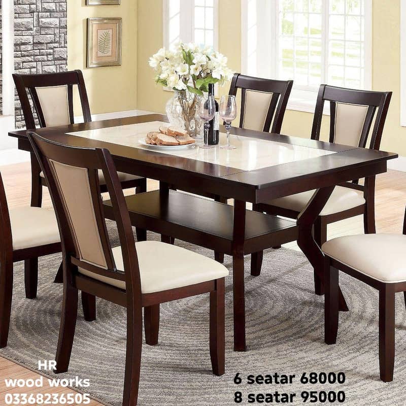 dining table set(4-6-8 seatar dining set 19
