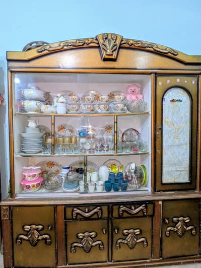 Home Furniture, Bed Showcase and Dressing Mirror