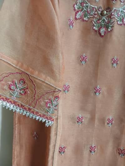 Dress : 3 piece party wear Omal by komal dress