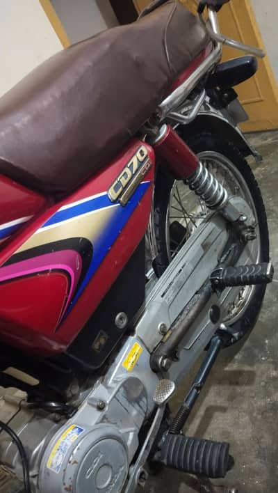 bike m koi Kam ni h smooth engine,Tyres,chain, hr cheese genone h.