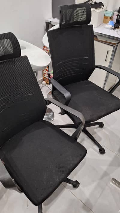 2 Office Chairs Home Used