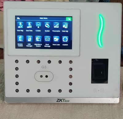 ZKTeco G3 Multi-Biometric Attendance & Access Control Device