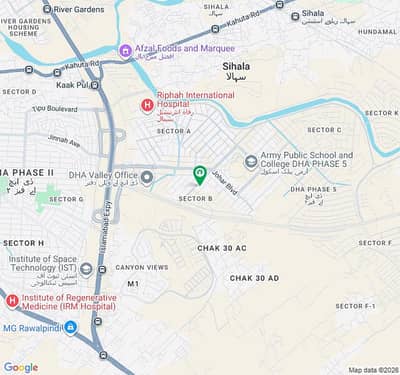 1 Kanal Plot For Sale Sector B Street 18
