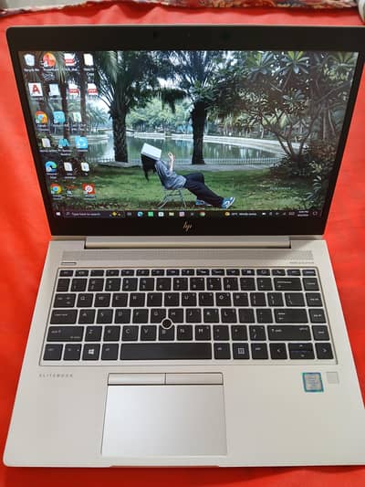 HP laptop i7 8th gen touch 16/512