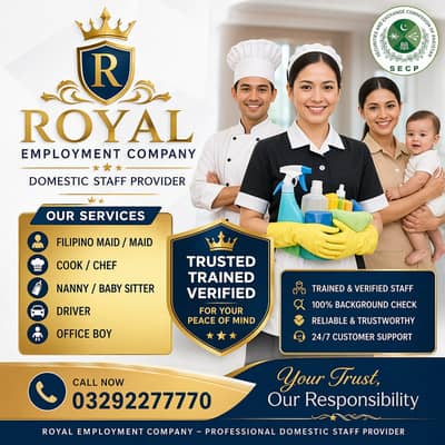 House maids,Chineese Cook,Couple ,Driver ,Patient care,Filipino maids