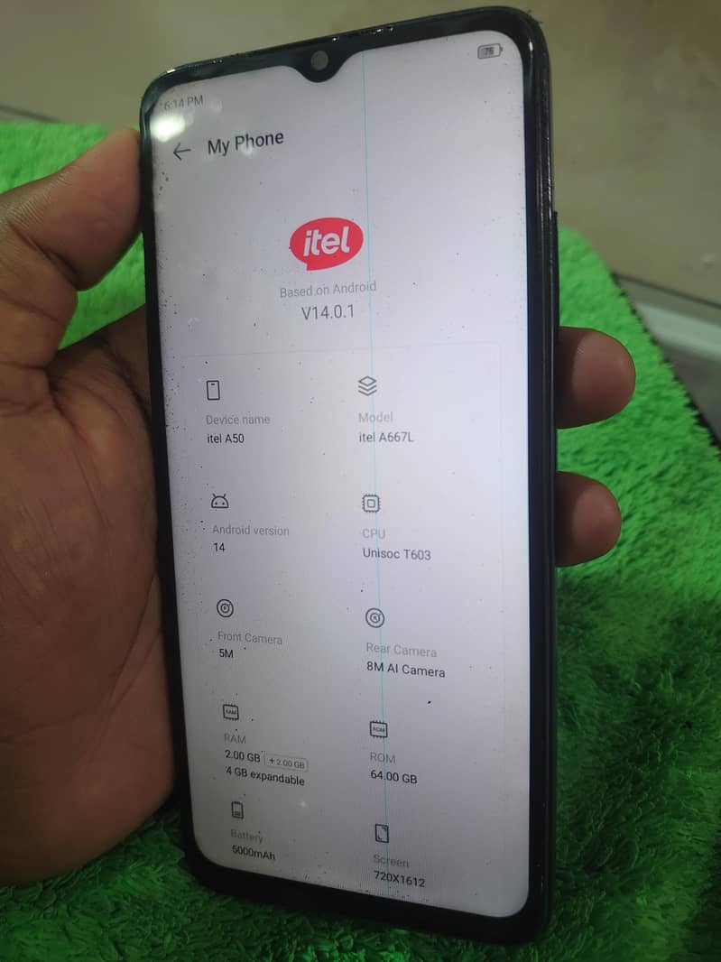 Itel A50 4