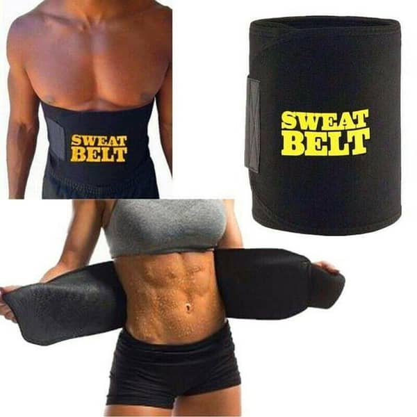 Hot Body Shaper Sweat Sweet Belt Slimming Belt/ Tummy Trimmer Belly Fat Burner for men and women