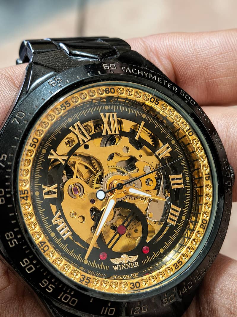 Winner Skeleton Mechanical/Automatic Watch 0