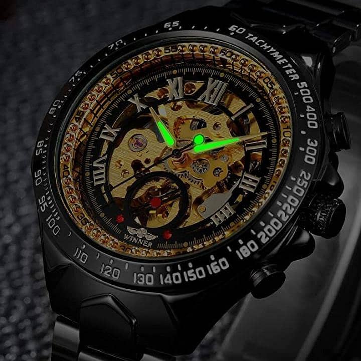 Winner Skeleton Mechanical/Automatic Watch 1