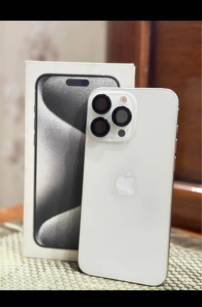 Apple iPhone 15 Pro Max PTA Approved Duel Physical Sim HK