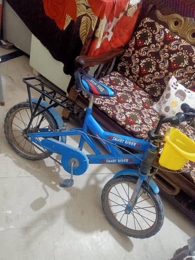 Blue Kids' Two-Wheel Bicycle – Good Condition