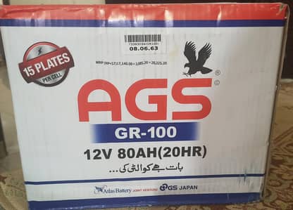 AGS GR-100 Battery