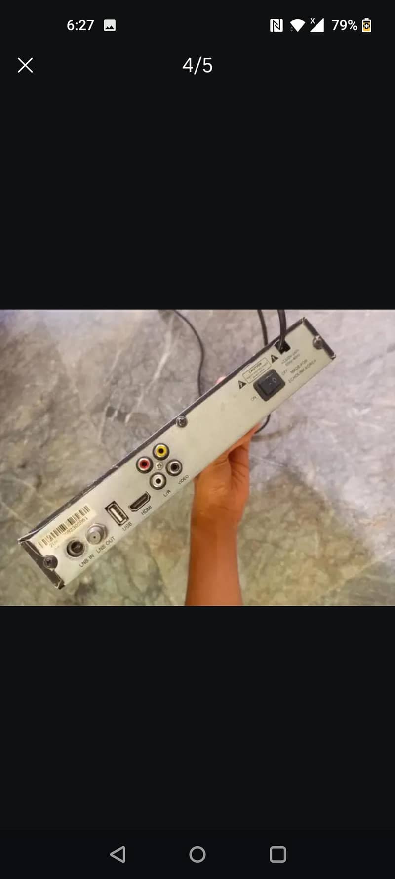 Echolink zero dish receiver . 1