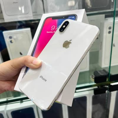 Apple iPhone X 256 GB argent for sale