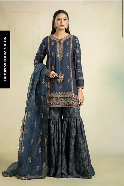 Maria B preloved party wear | used gharara