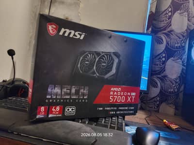 RX 5700 XT Mech OC 8GB 256-bit Mech For Parts Only