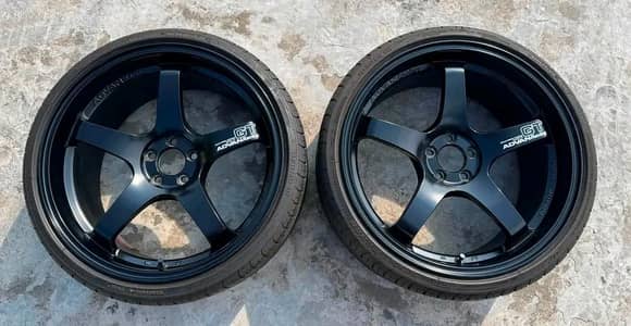 4 PC ONLYORIGINAL  JAPAN ADVAN RACING GT FORGED RIM