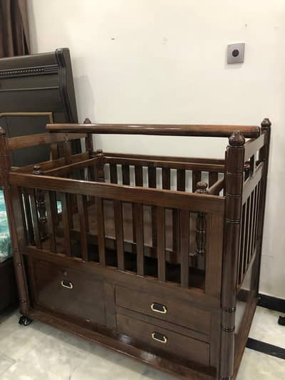 Wooden Baby Crib / Baby Cot
